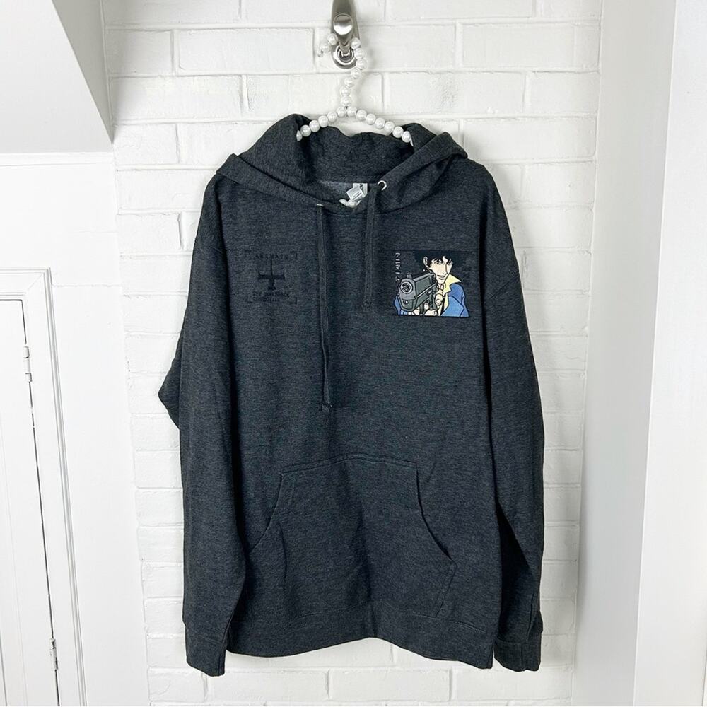 Animato Anime Shop Cowboy Bebop Men’s Grey Sweatshirt Size L
